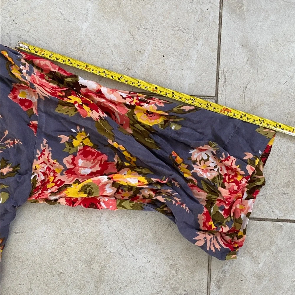 Handmade With Love Colorful Floral Robe Pockets - Picture 6 of 8